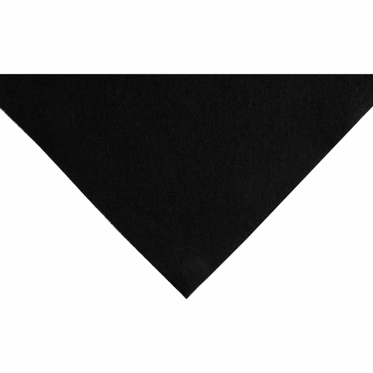 Trimits Black Acrylic Felt - 23cm x 30cm (Pack of 10)