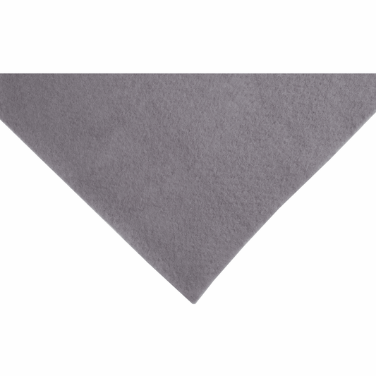 Trimits Silver Grey Acrylic Felt - 23cm x 30cm (Pack of 10)