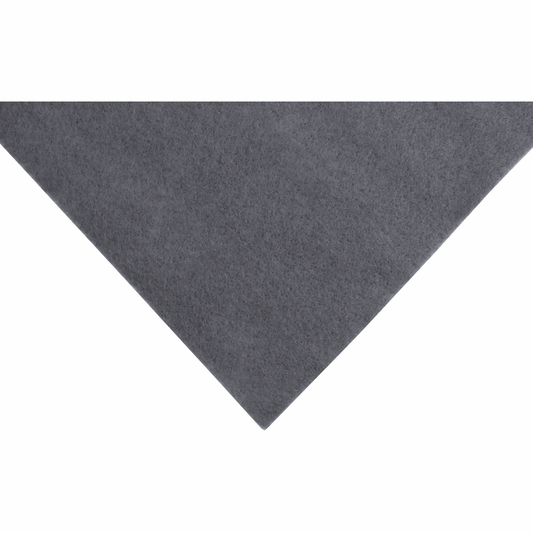 Trimits Grey Acrylic Felt - 23cm x 30cm (Pack of 10)