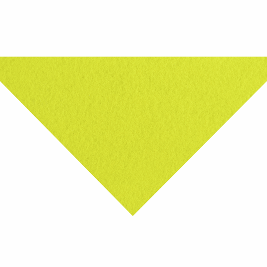 Trimits Fluorescent Yellow Acrylic Felt - 23cm x 30cm (Pack of 10)
