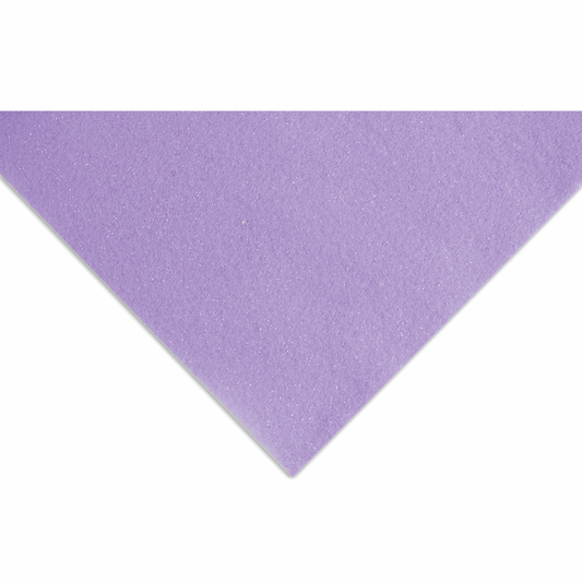Trimits Glitter Lavender Acrylic Felt - 23cm x 30cm (Pack of 10)