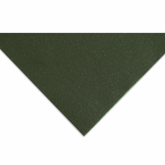 Trimits Glitter Holly Acrylic Felt - 23cm x 30cm (Pack of 10)