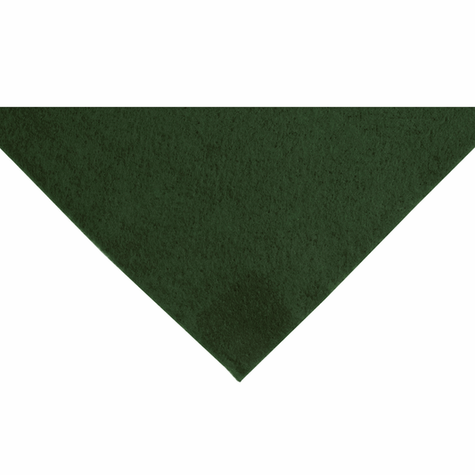 Trimits Green Sticky Back Acrylic Felt - 23cm x 30cm (Pack of 10)