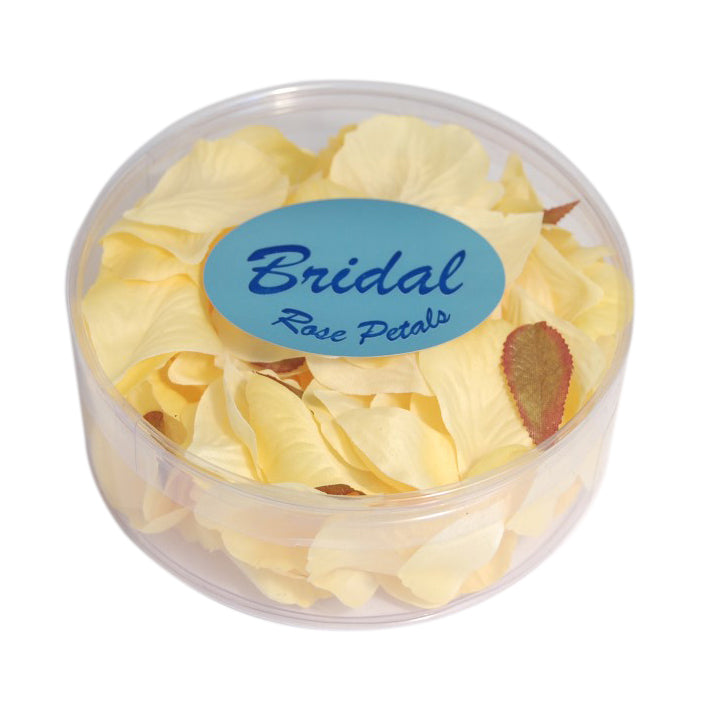 Gold/Yellow polyester rose petals