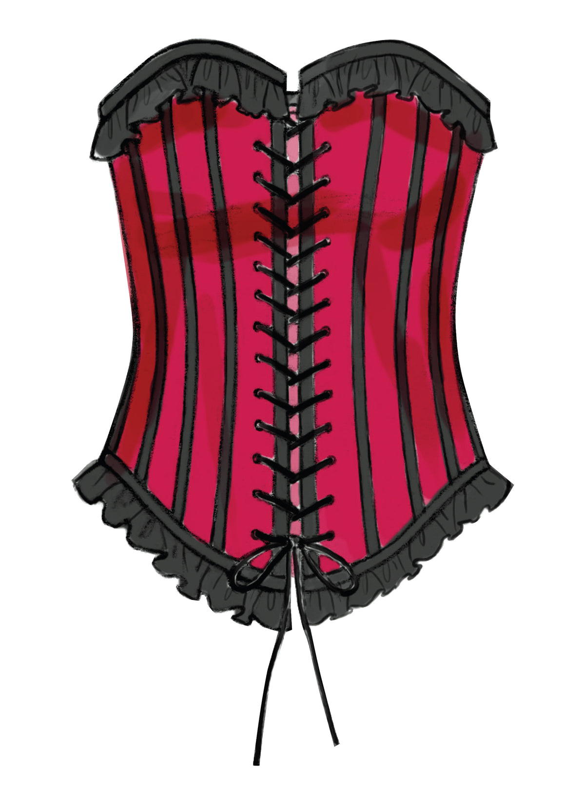 Butterick B5662 misses' corset sewing pattern envelope