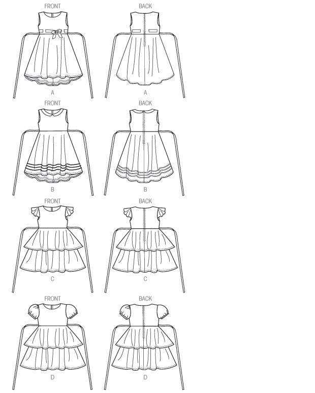Butterick B6013 sewing pattern envelope showing dress designs