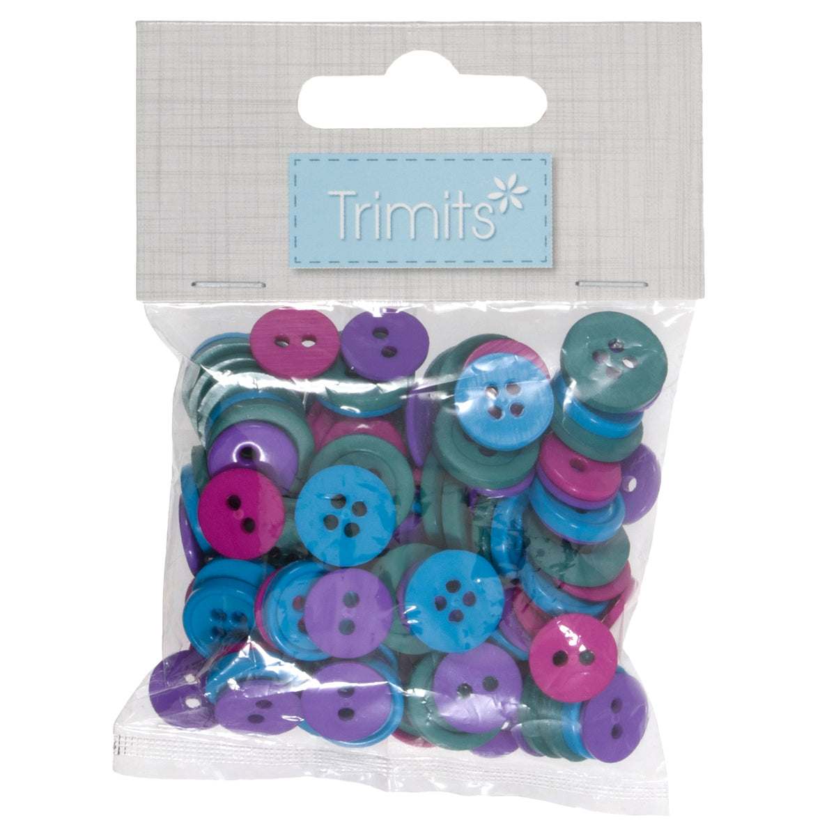Pack of assorted small jewel craft buttons