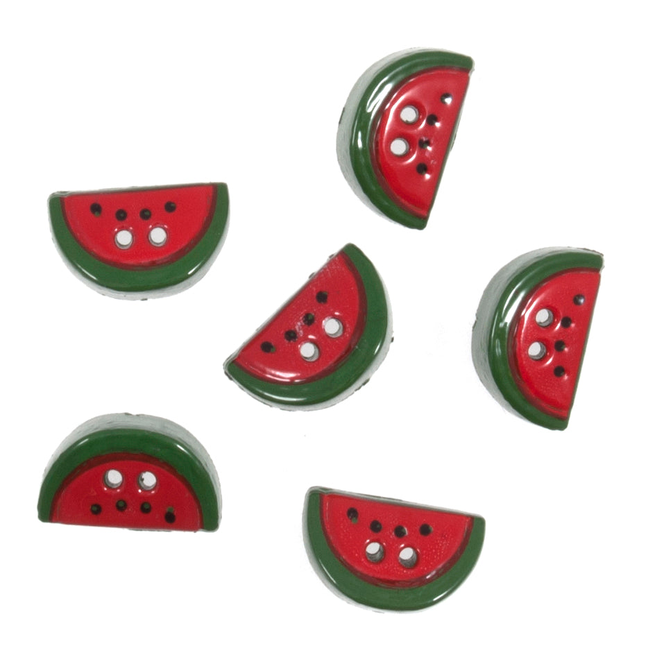 Watermelon novelty buttons