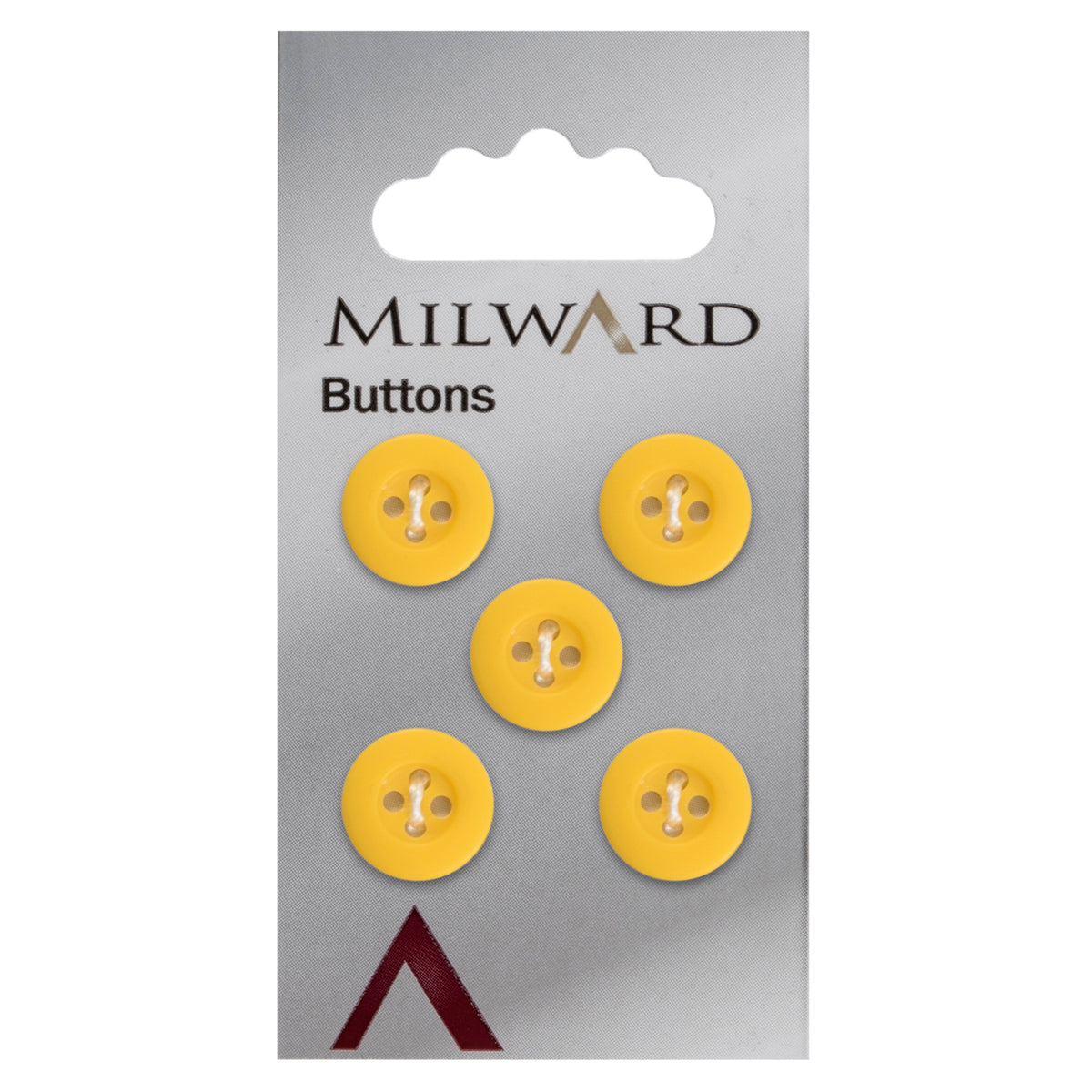 Card of 5 Milward 12mm buttons