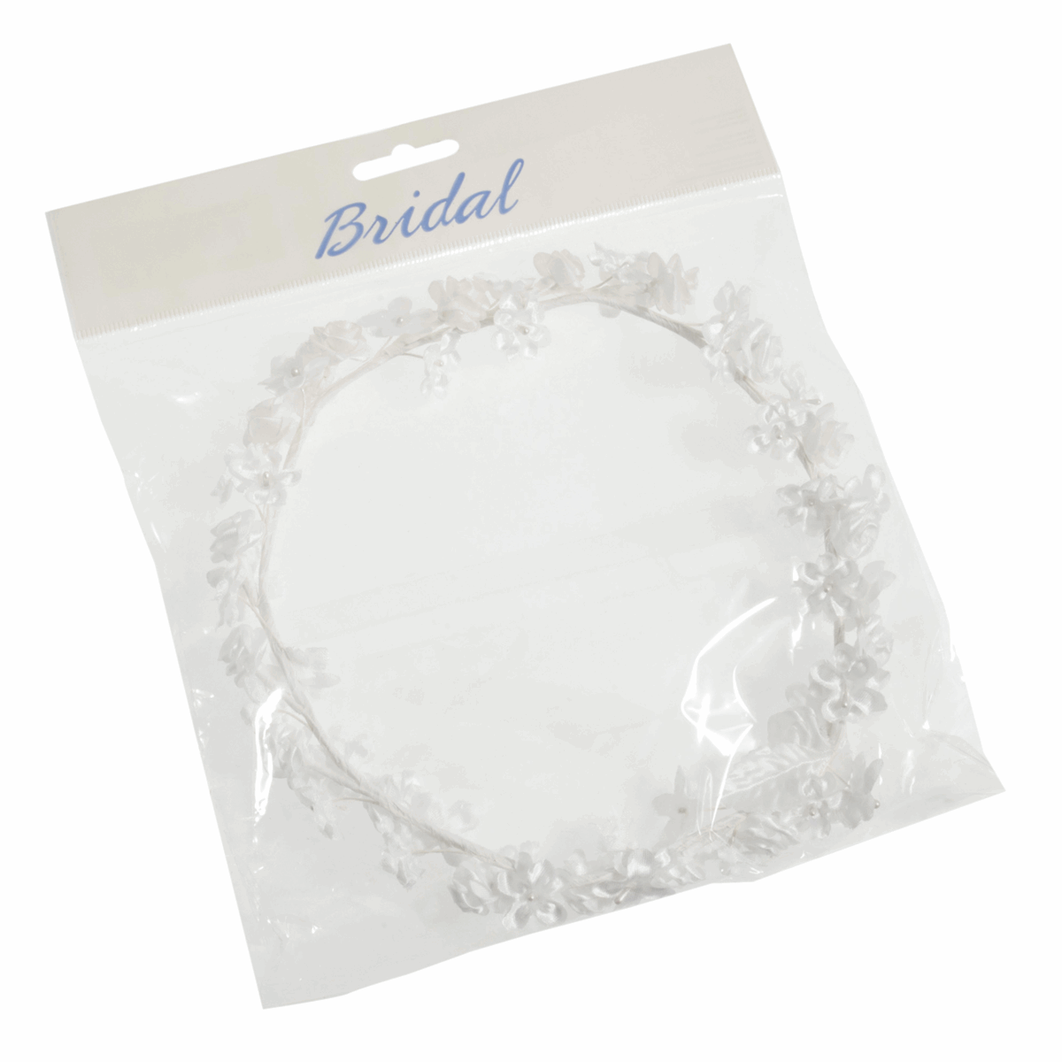 Bridal White Blossom Hair Band - 21mm