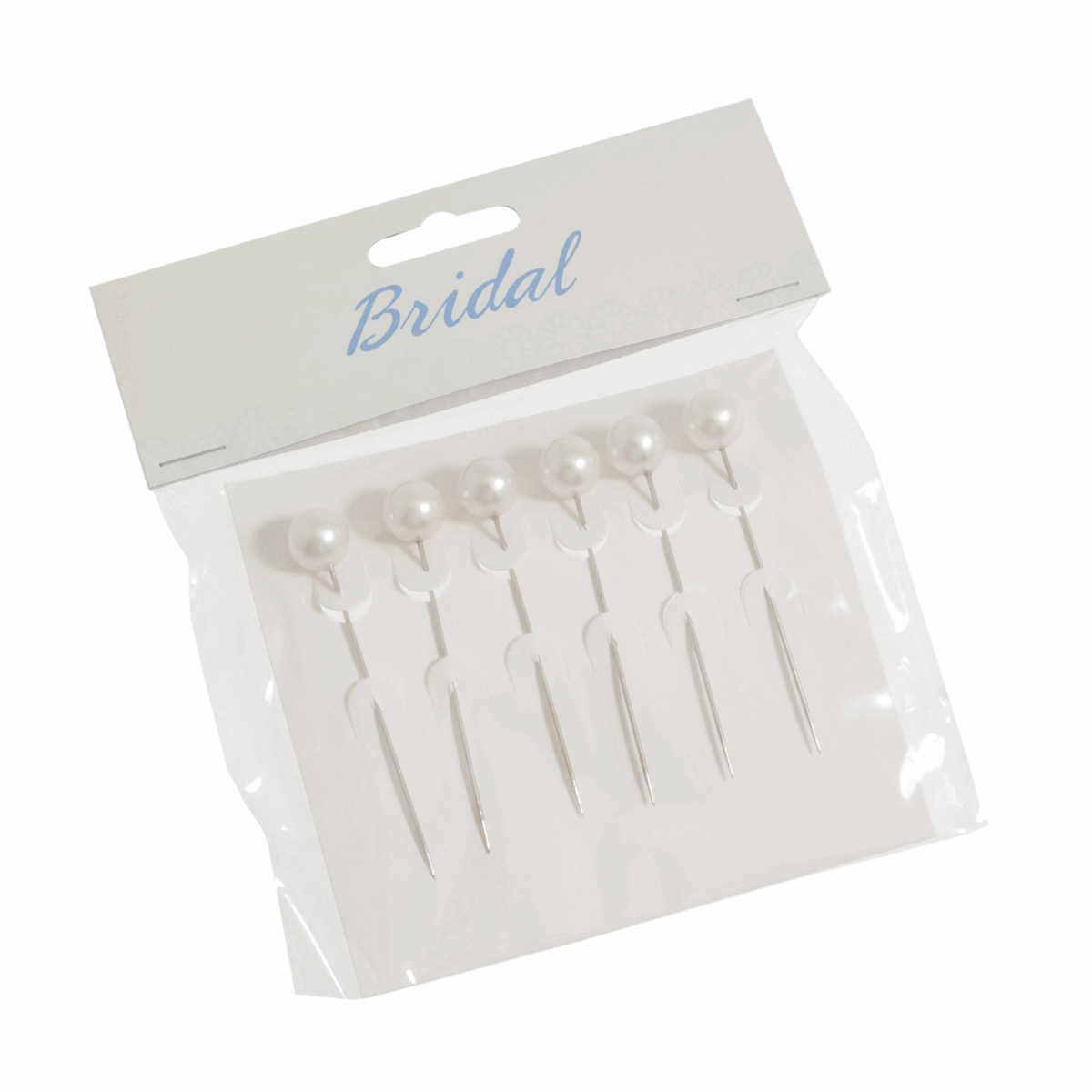 Large Ivory Pearl Pins - 12mm x 60mm (Pack of 6)