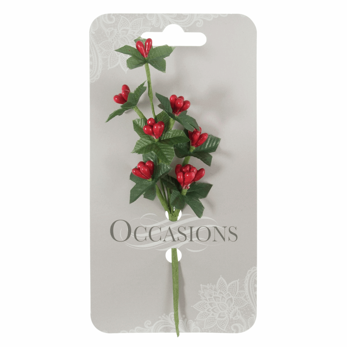 Red Berry Branch (Single Stem)
