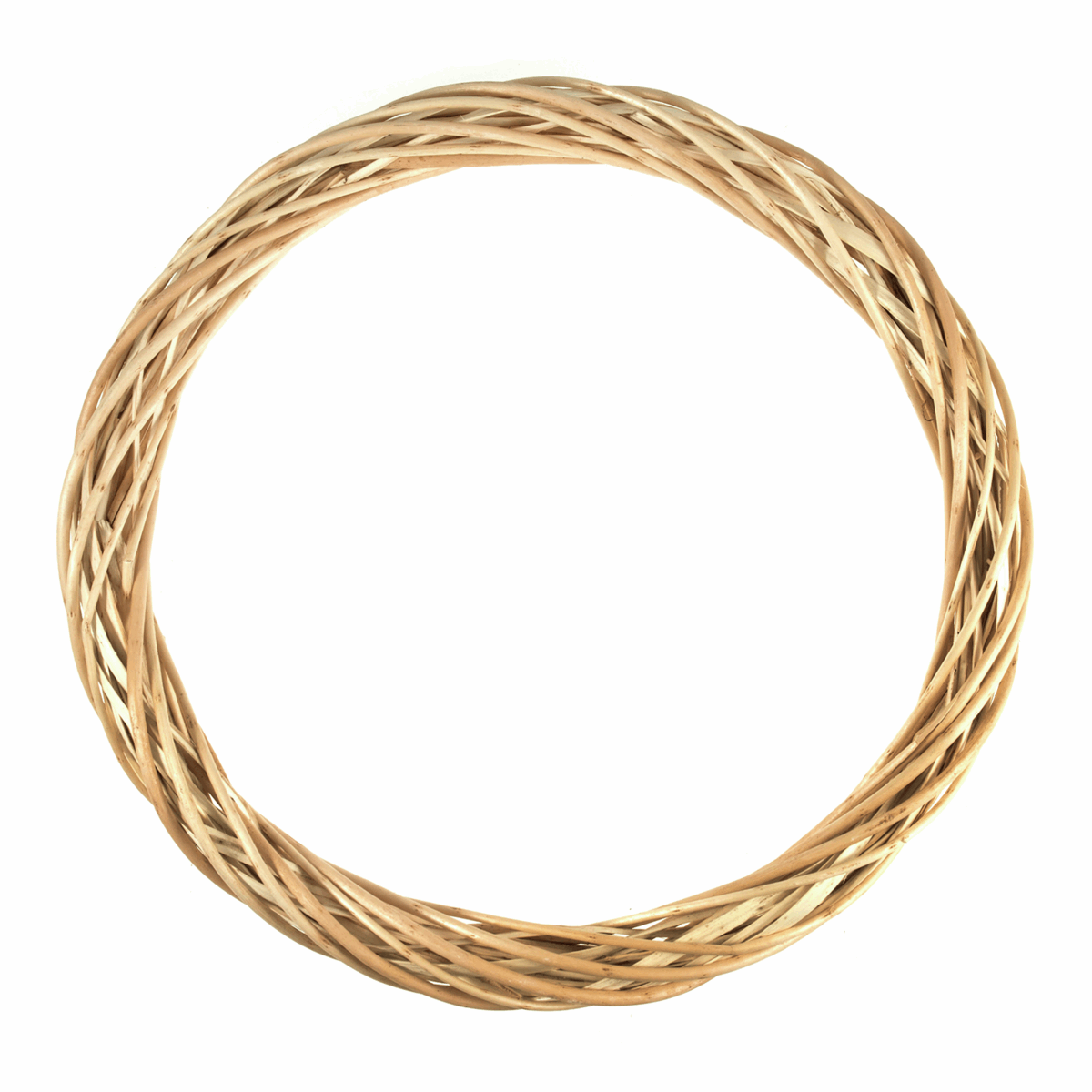 Light Willow Wreath Base - 40cm/15in