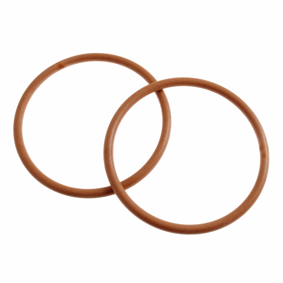 Round Bag Handles - 4.5inch Light Brown