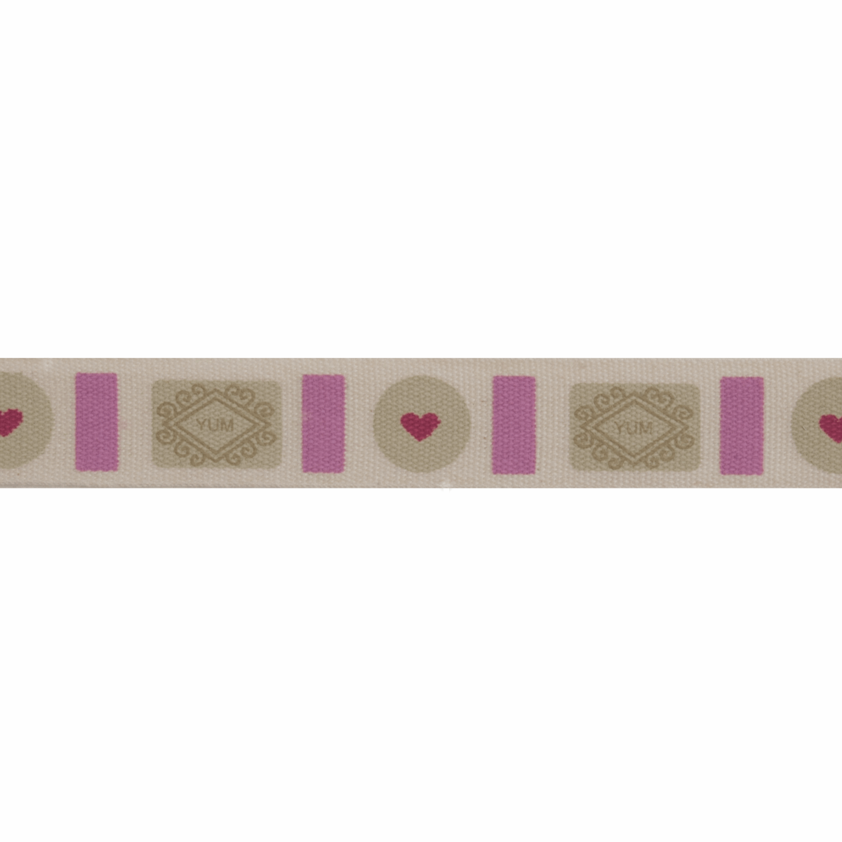 Bowtique Classic Biscuits Grosgrain Ribbon - 5m x 15mm Roll