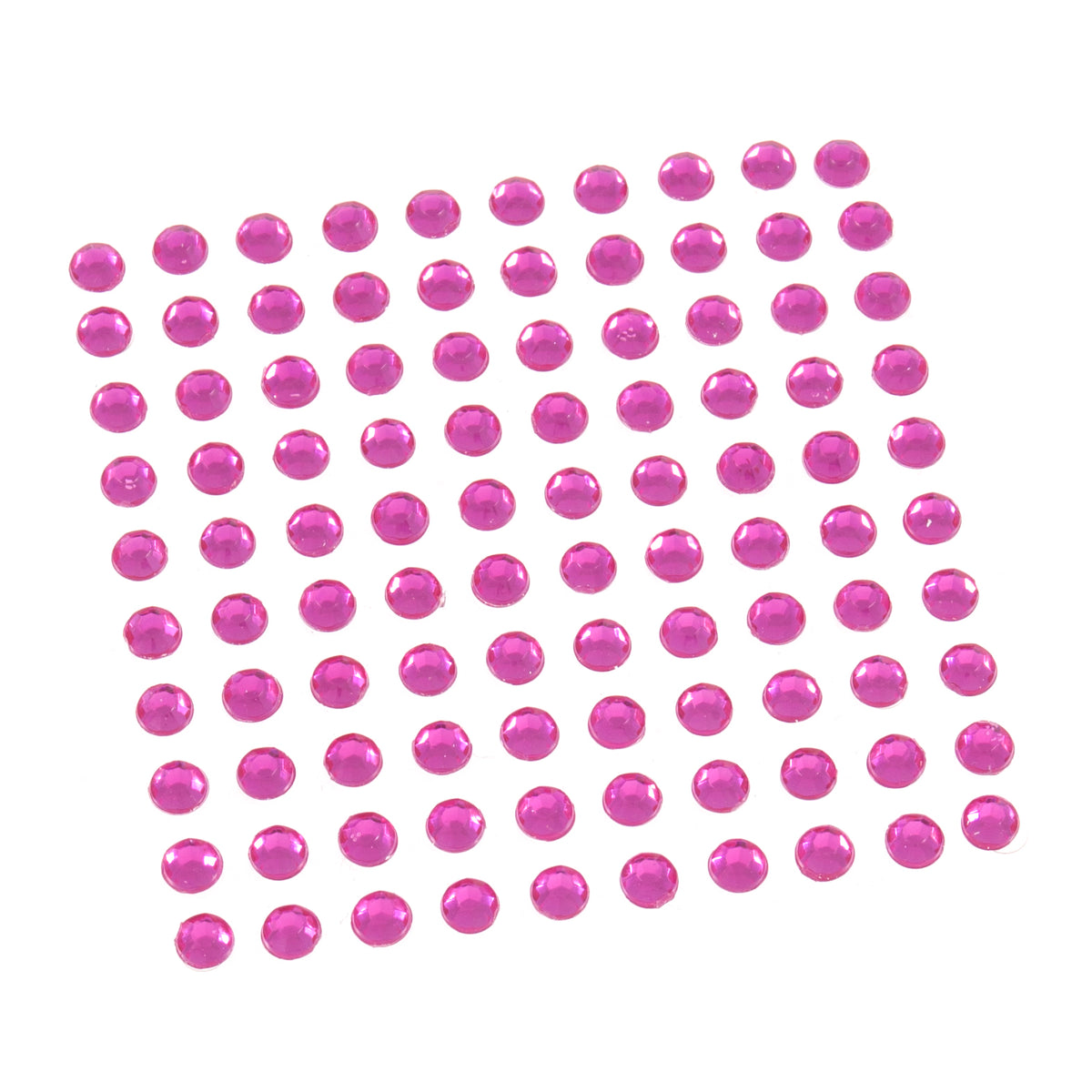 4mm fuchsia diamantes