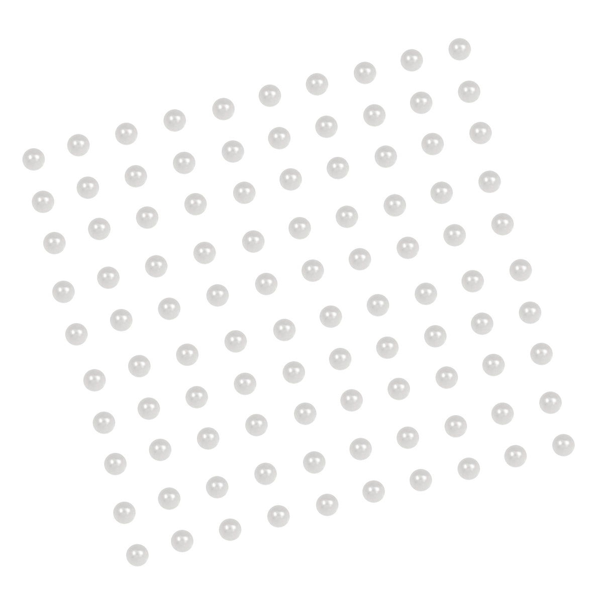 3mm white craft pearls