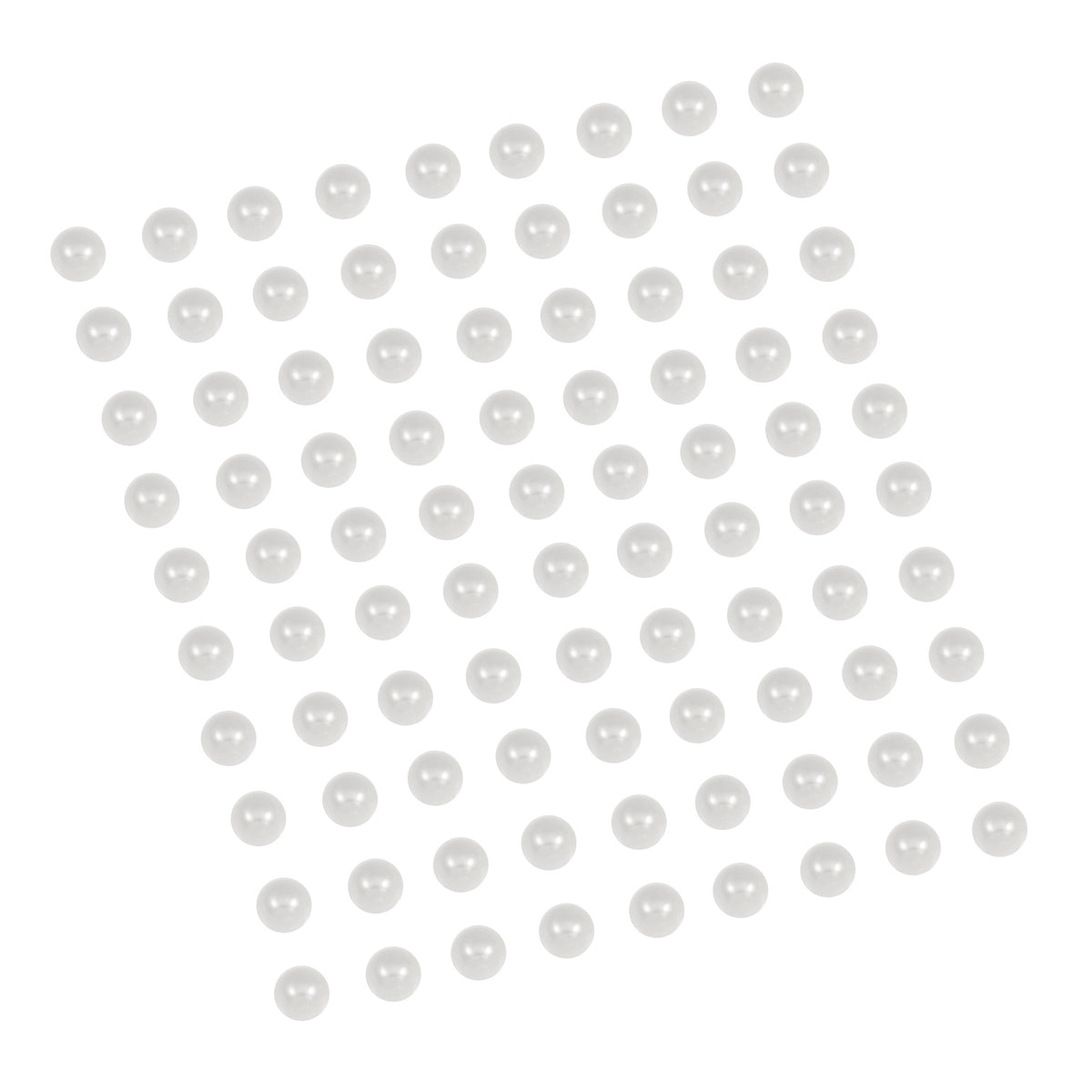 4mm white craft pearls