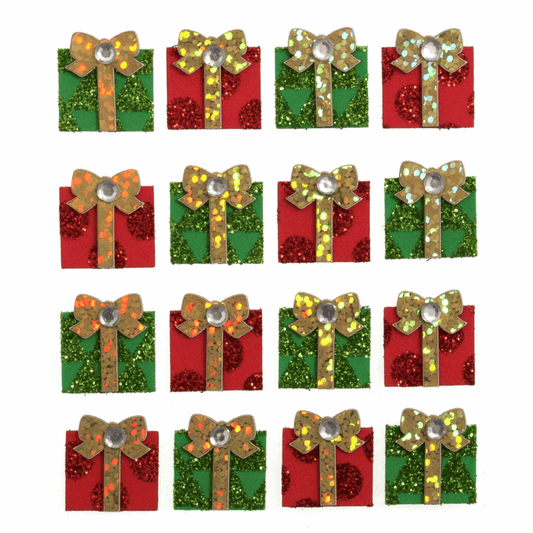 Trimits Craft Embellishments - Sparkly Parcels (Pack of 16)