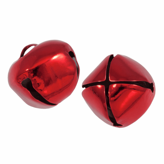 Trimits Red Jingle Bells - 30mm (Pack of 2)