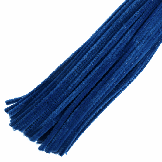 Trimits Royal Blue Chenilles - 30cm x 6mm (Pack of 30)