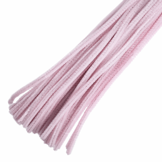 Trimits Light Pink Chenilles - 30cm x 6mm (Pack of 30)