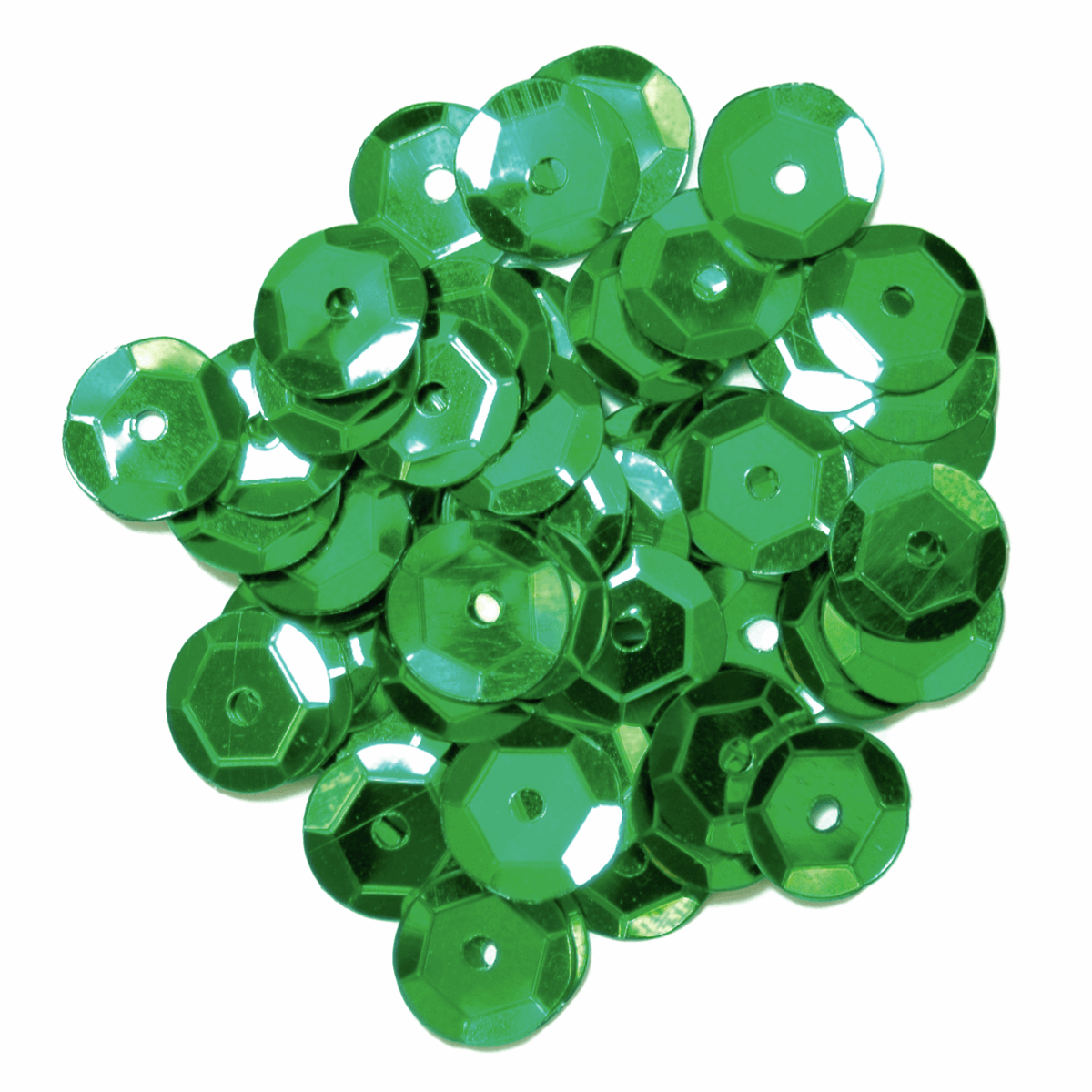 Trimits Green Cup Sequins - 8mm