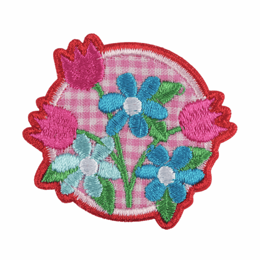 Trimits Iron-On/Sew On Motif Patch - Floral