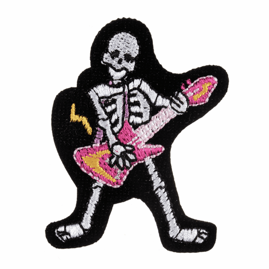 Trimits Iron-On/Sew On Motif Patch - Skeleton