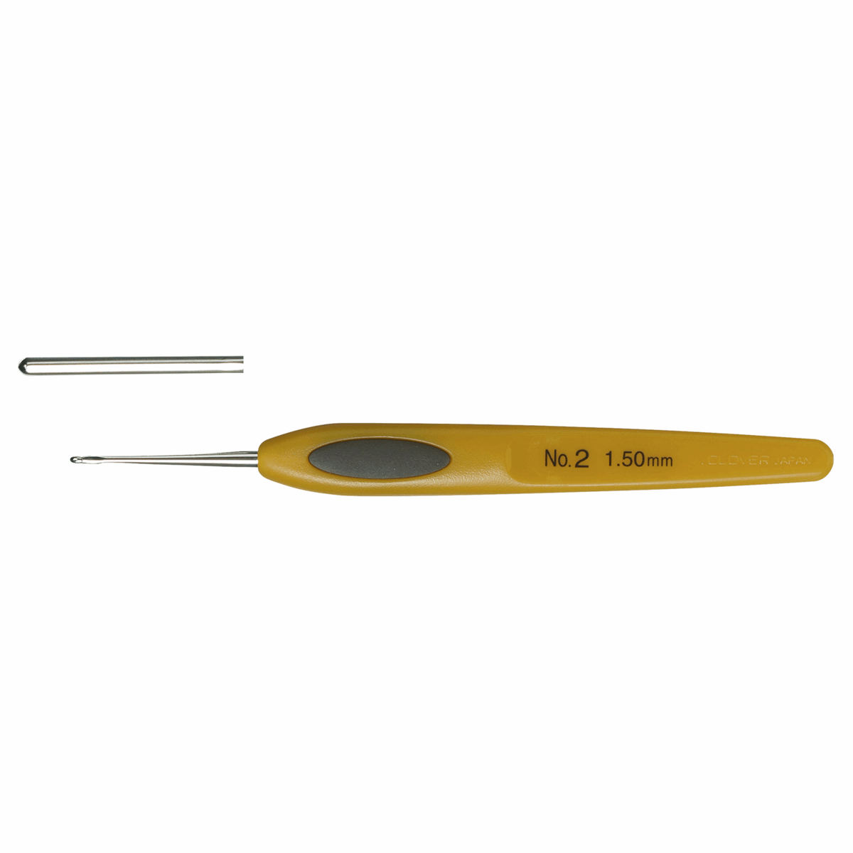 Clover Soft Touch Crochet Hook - 12.5cm x 1.50mm