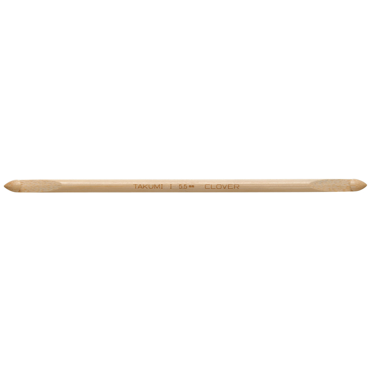 Clover bamboo double-ended Tunisian crochet hook