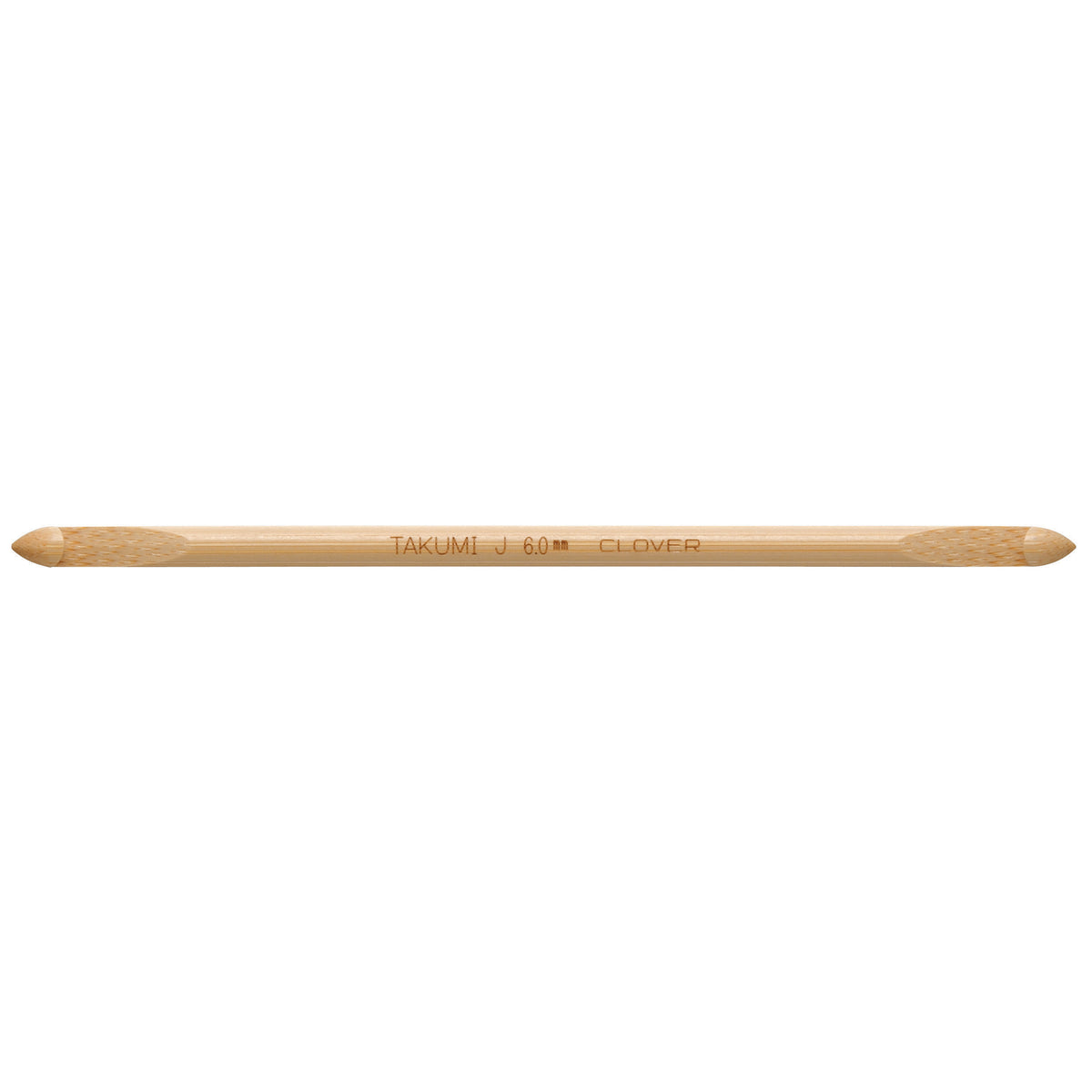 Clover bamboo double-ended Tunisian crochet hook