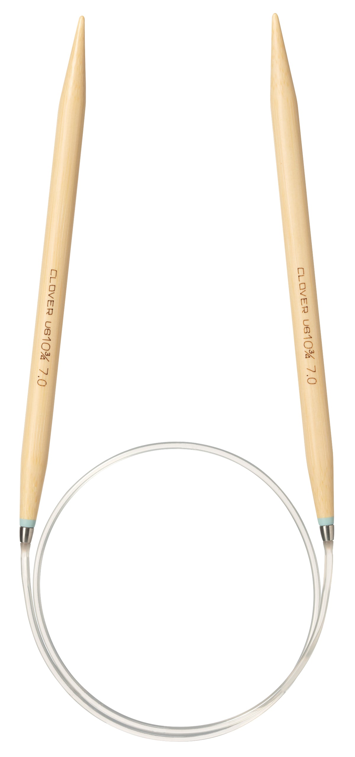Clover Takumi Pro bamboo circular knitting needle 60cm 7mm in packaging