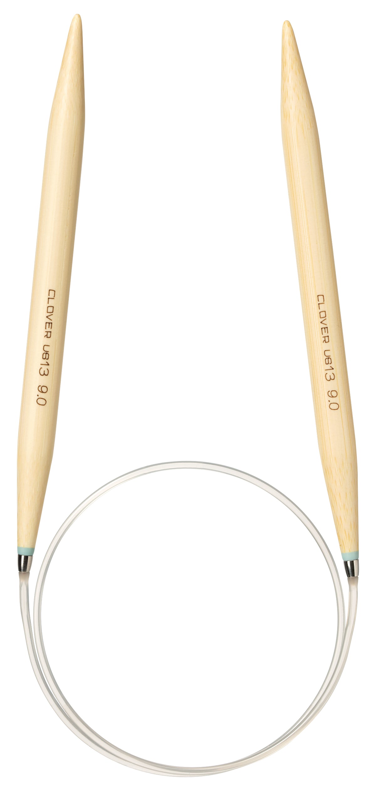 Clover Takumi Pro bamboo circular knitting needle 60cm 9mm in packaging