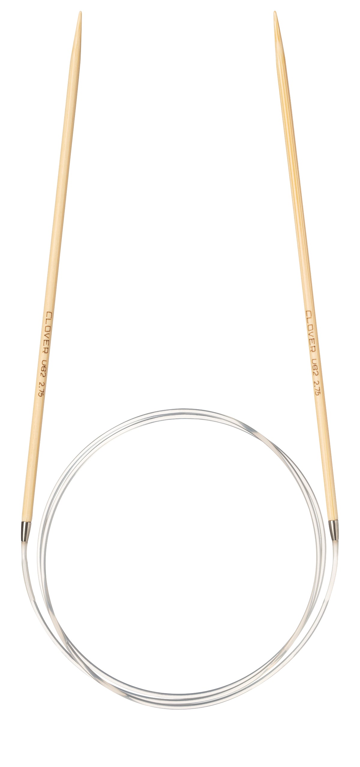 Clover Takumi Pro bamboo circular knitting needle 80cm 2.75mm in packaging