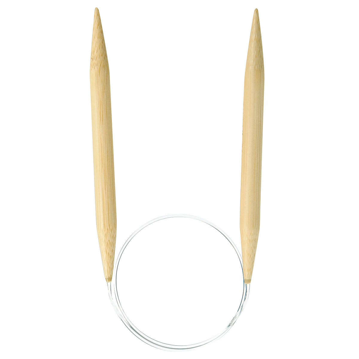 Clover Takumi bamboo fixed circular knitting needle, 40cm, 8mm
