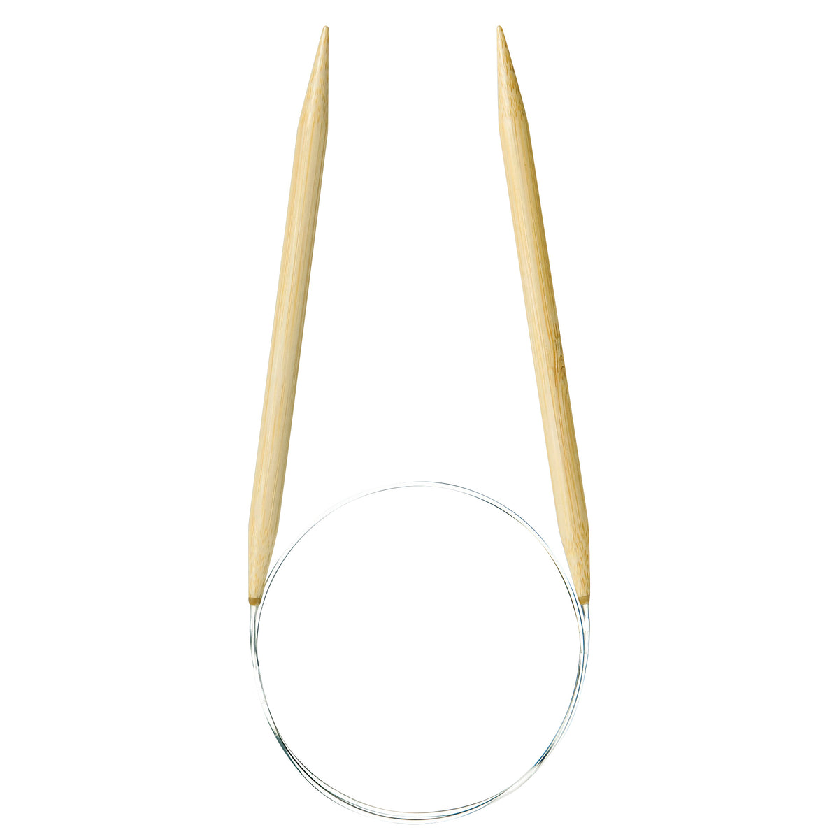 Clover Takumi bamboo fixed circular knitting needle, 7mm, 60cm