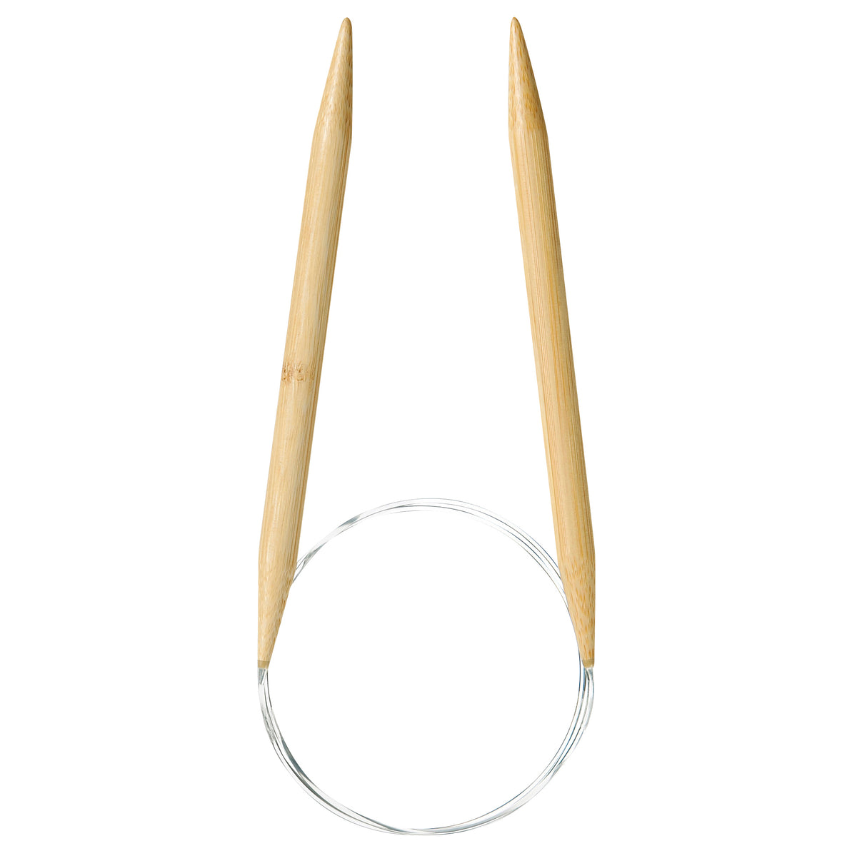 Clover Takumi bamboo fixed circular knitting needle, 9mm, 80cm