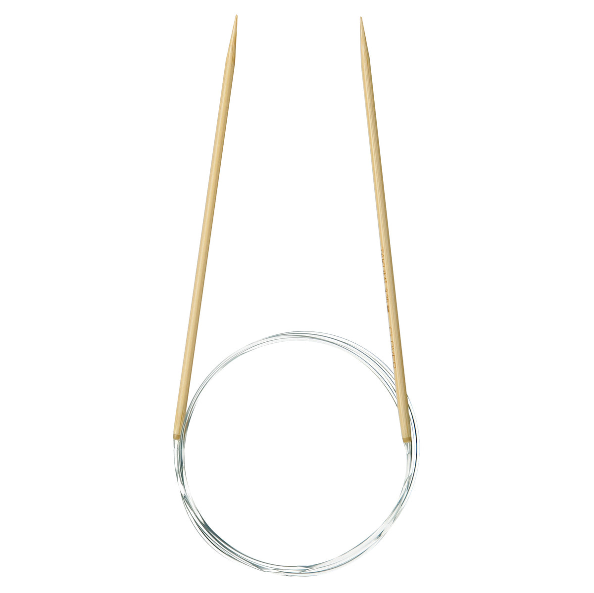 Clover Takumi bamboo fixed circular knitting needle, 3.25mm, 100cm