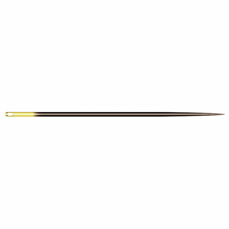 Clover Gold/Black Hand Quilting/Betweens Needles - Size No.12 (Pack of 6)