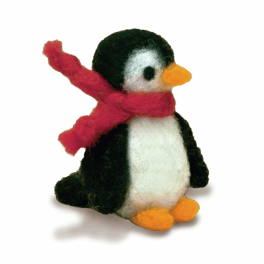 Needle Felting Kit - Penguin