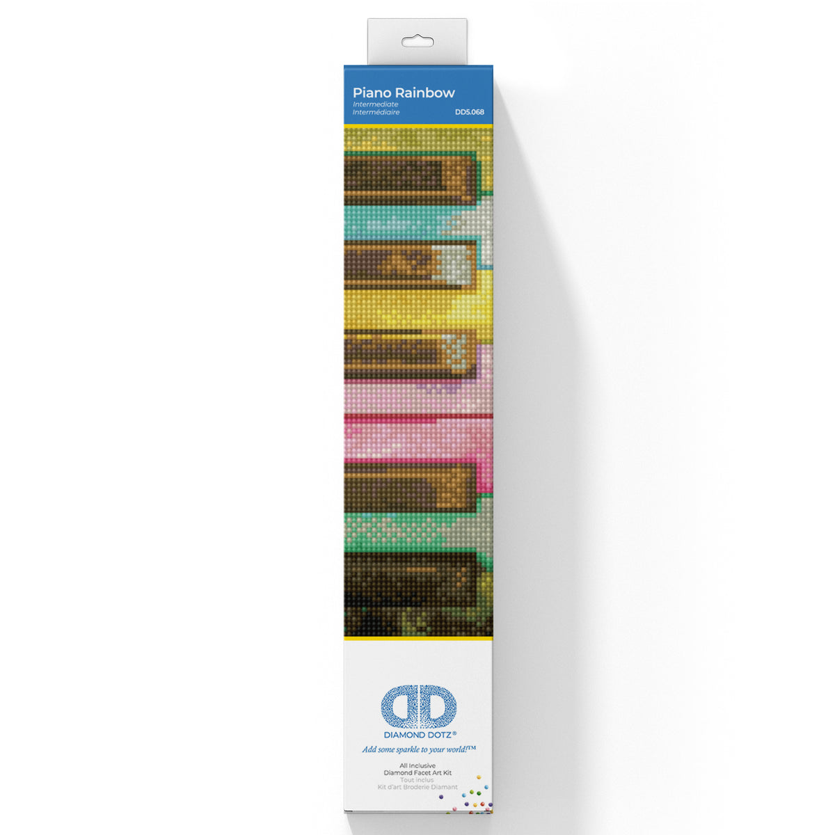 Diamond Dotz Piano Rainbow diamond painting kit picture