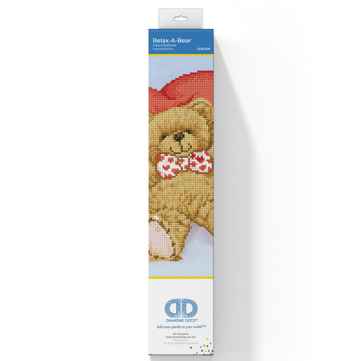 Diamond Dotz Relax a Bear diamond painting kit