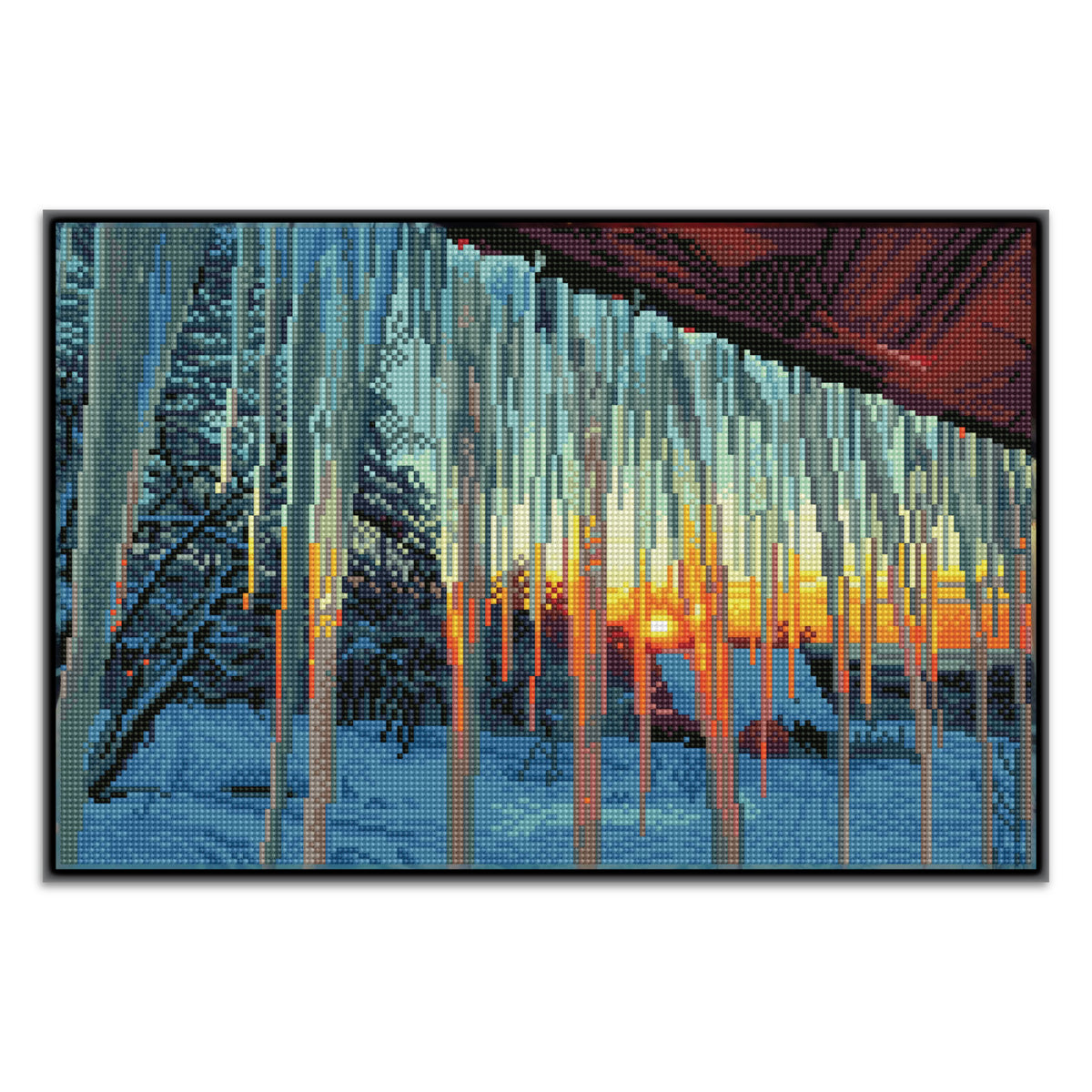 Diamond Dotz Squares Frosty Morn diamond painting kit