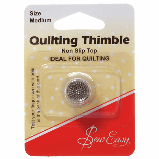 Sew Easy Medium Non-Slip Quilters Thimble