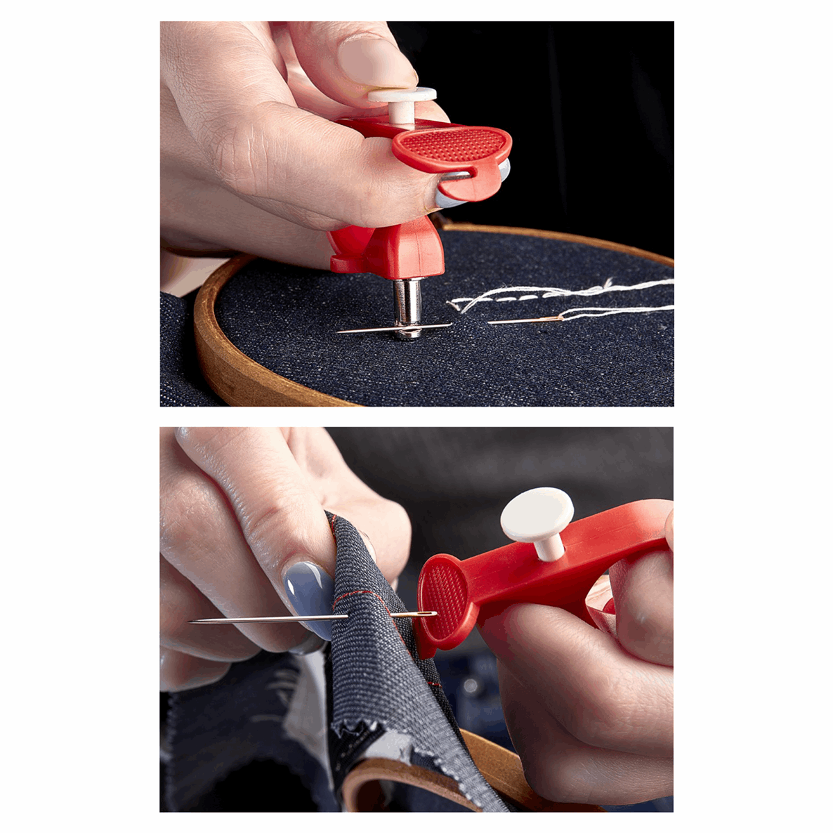 Sew Easy 3-in-1 Thimble/Cutter/Puller Tool