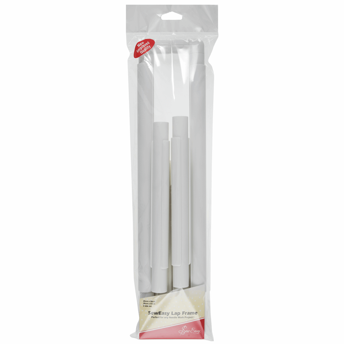 Sew Easy Quilter's Lap Frame - Twin Pack - 28 x 28cm and 28 x 43cm