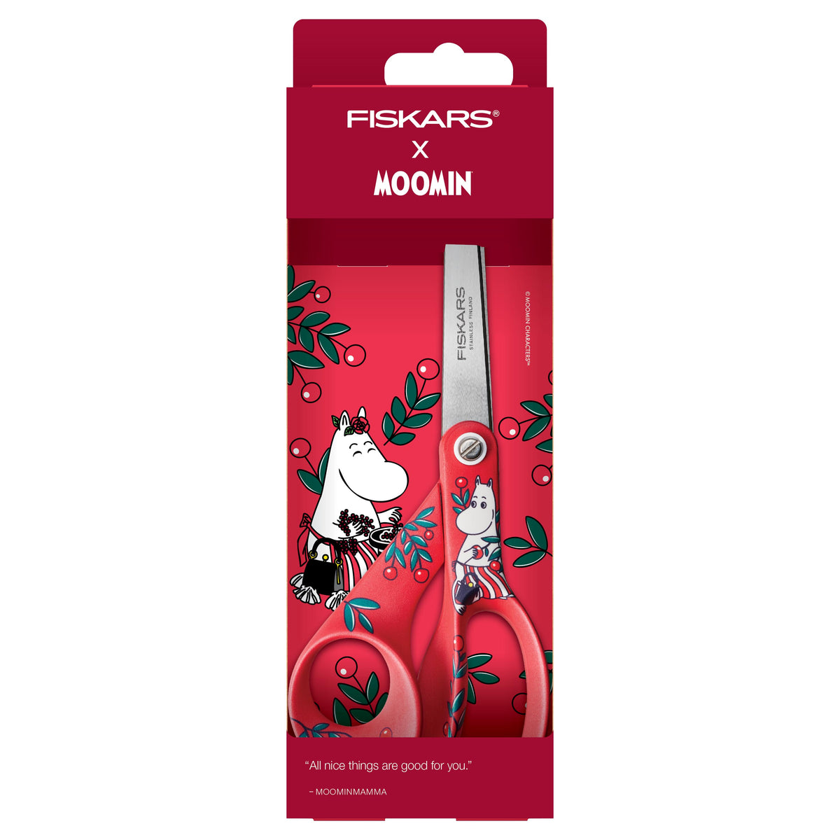 Fiskars Moominmamma 21cm universal scissors