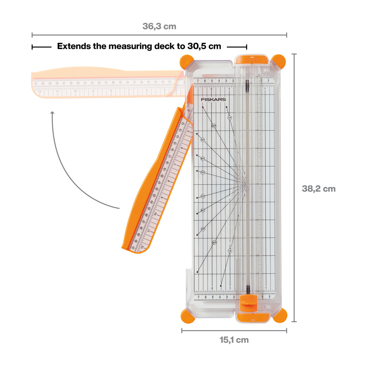 Fiskars SureCut A4 narrow base paper trimmer