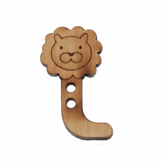 Trimits Wooden Alphabet Button (L) - 17mm/26lignes